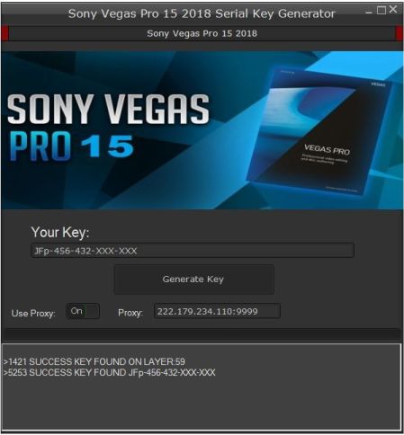 sony vegas pro free serial number